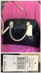 NEW Micheal Kors Black Handbag_image